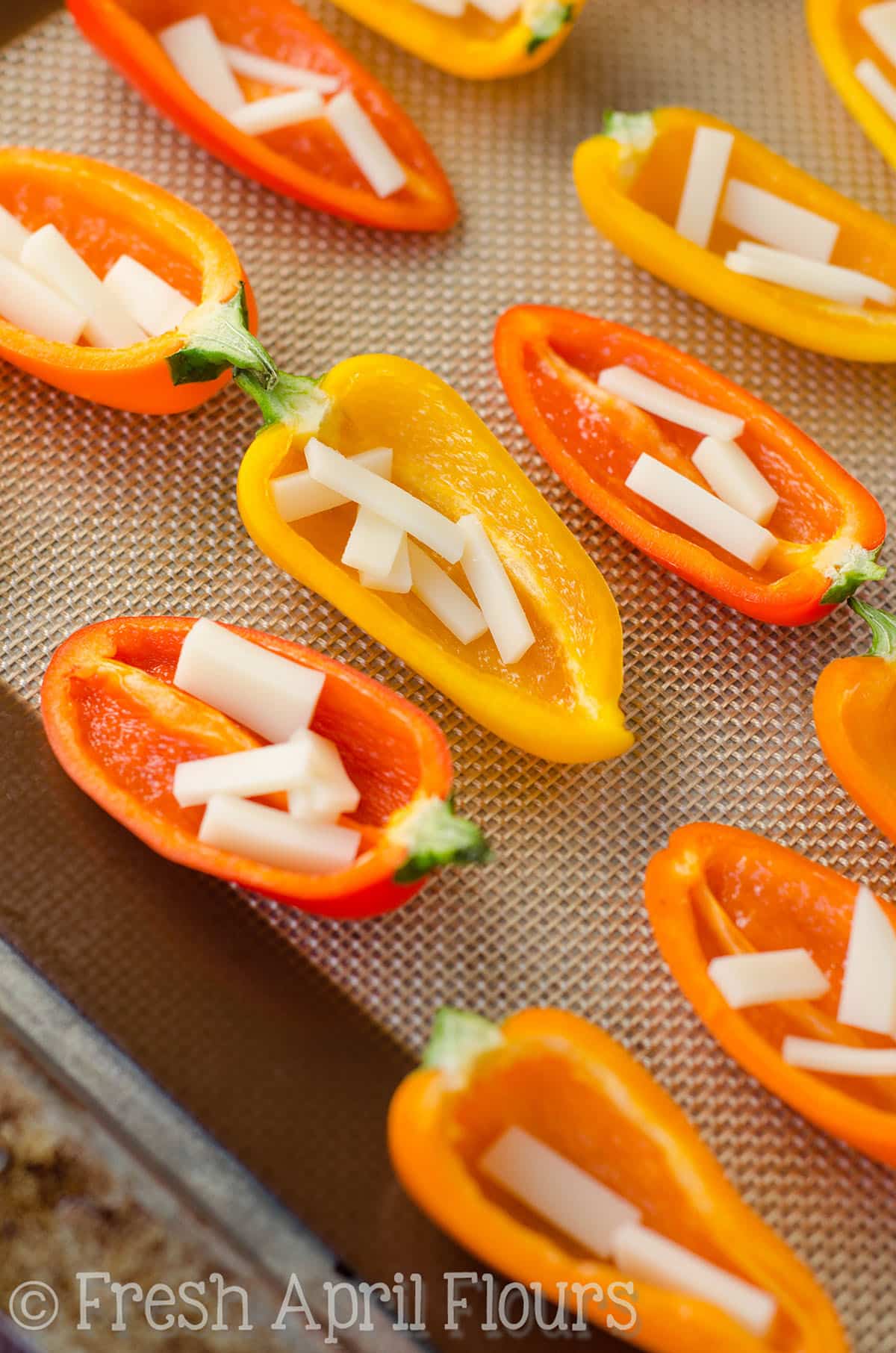 Philly Cheesesteak Stuffed Mini Peppers