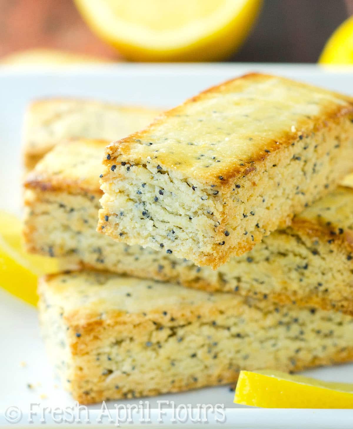 Lemon Poppy Seed Biscotti