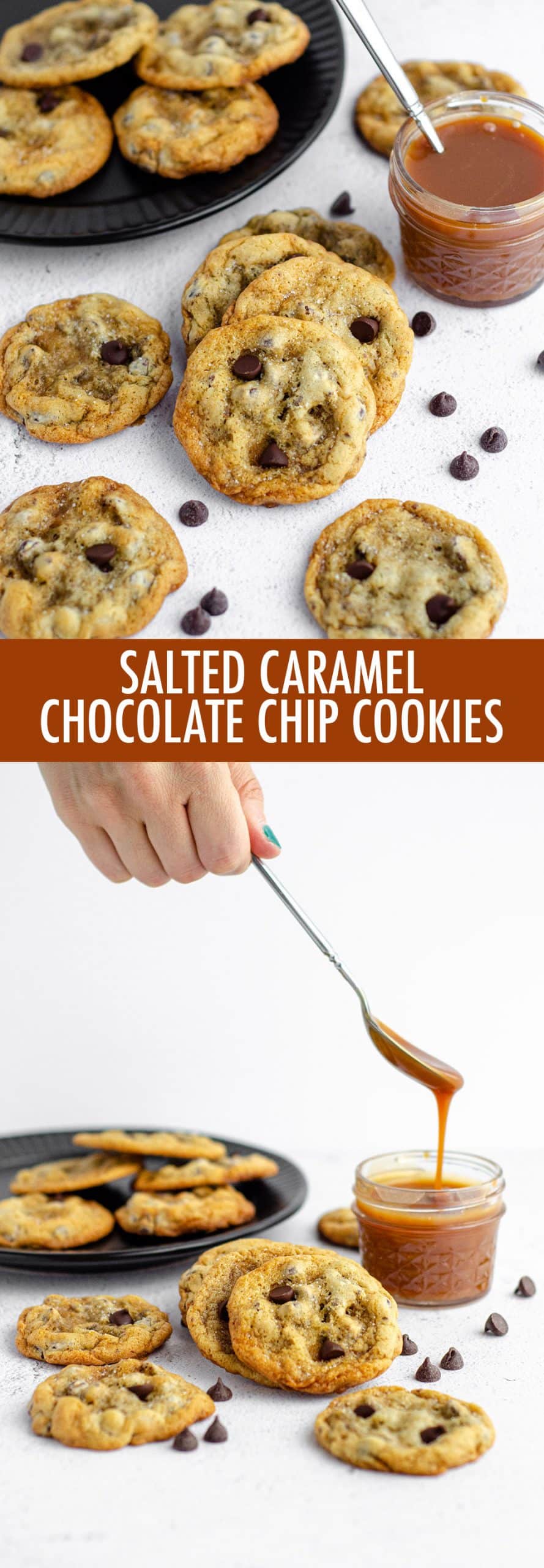 easy drop cookies filled with chocolate chips and swirled with