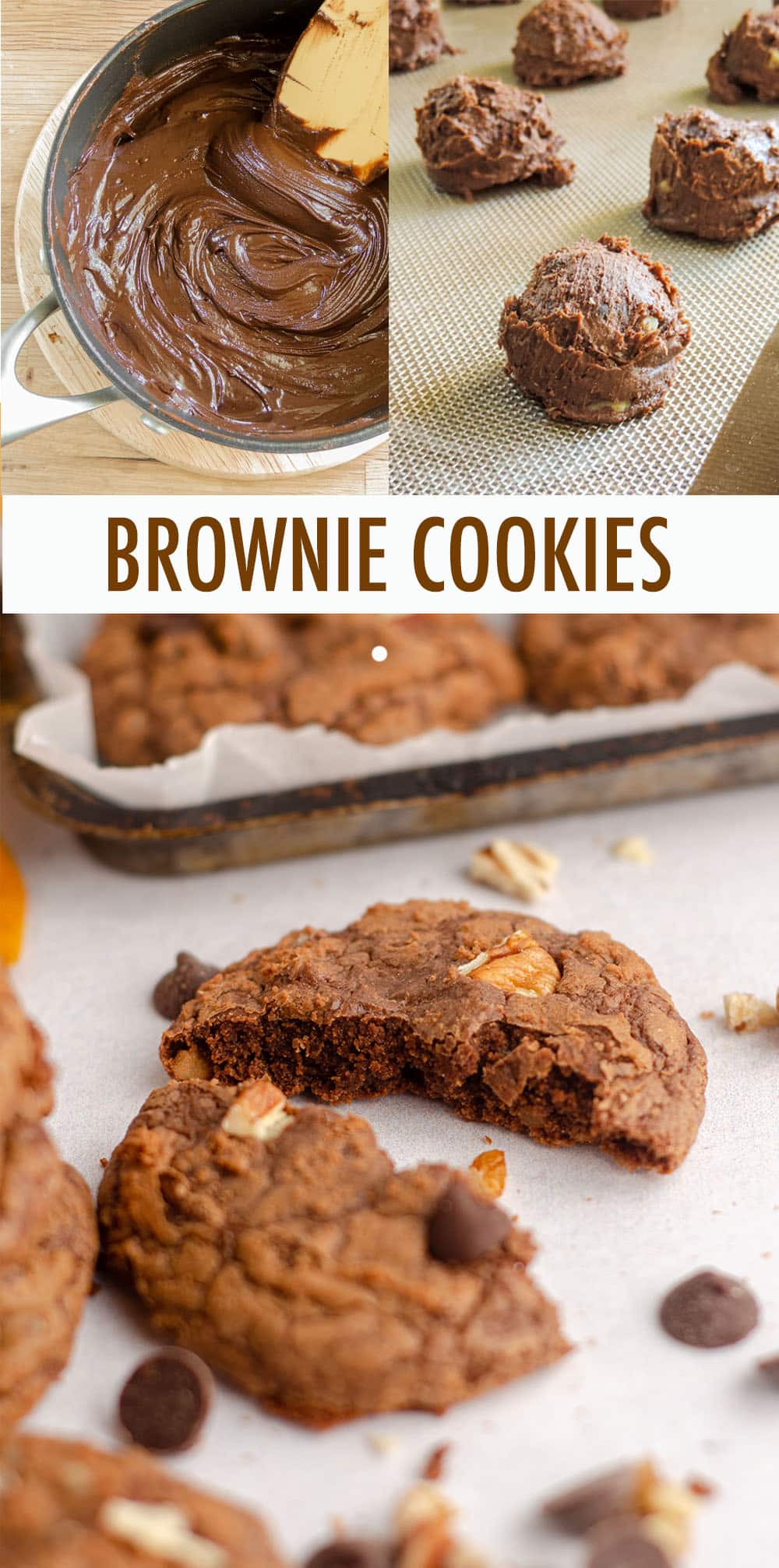 With a gooey center and signature crackly top like a brownie and a crisp exterior like a cookie, this brownie cookie is the best of both dessert worlds! via @frshaprilflours