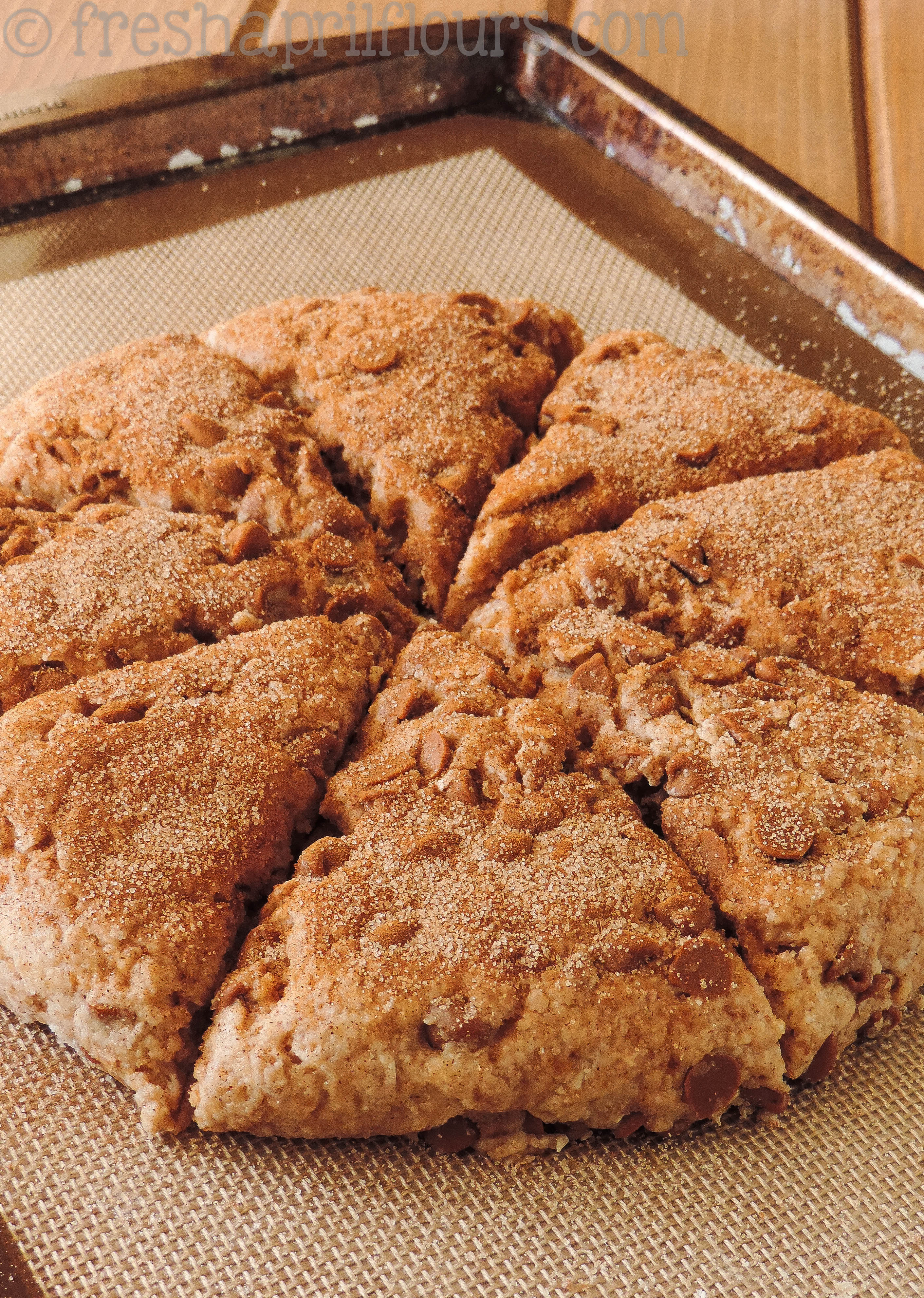 Cinnamon Chip Scones