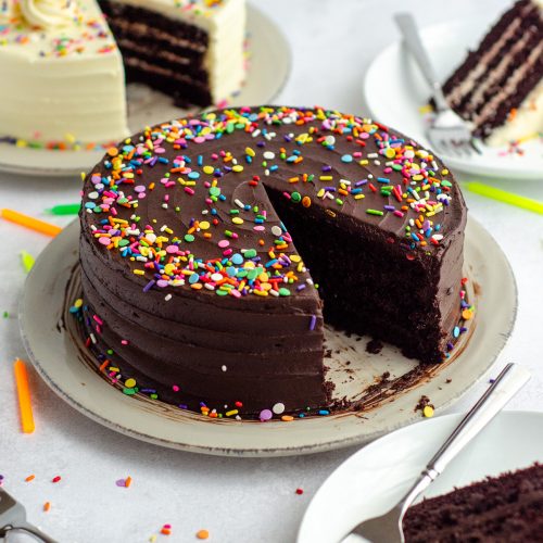 How to Make a Dark Chocolate Number Cake | HGTV