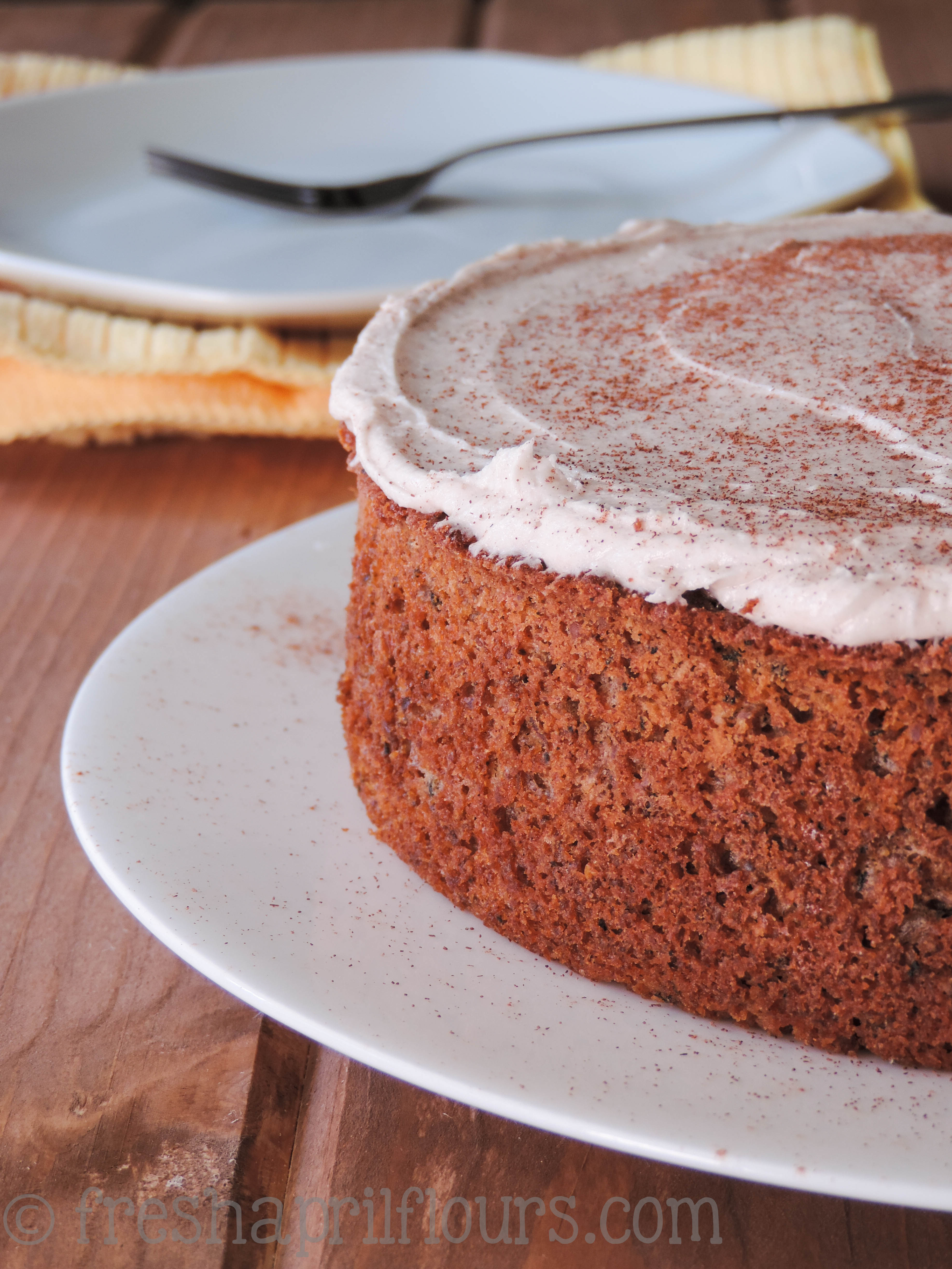 Chai Cake with Spiced Cream Cheese Frosting