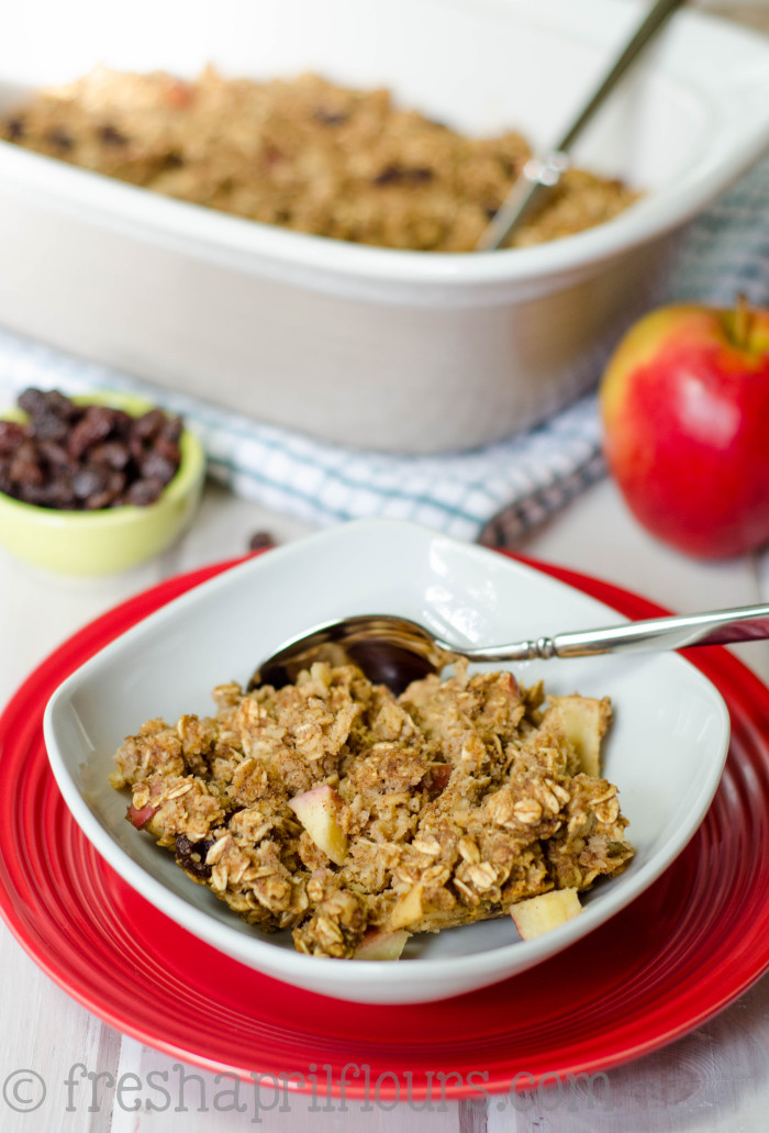 Apple Cinnamon Baked Oatmeal