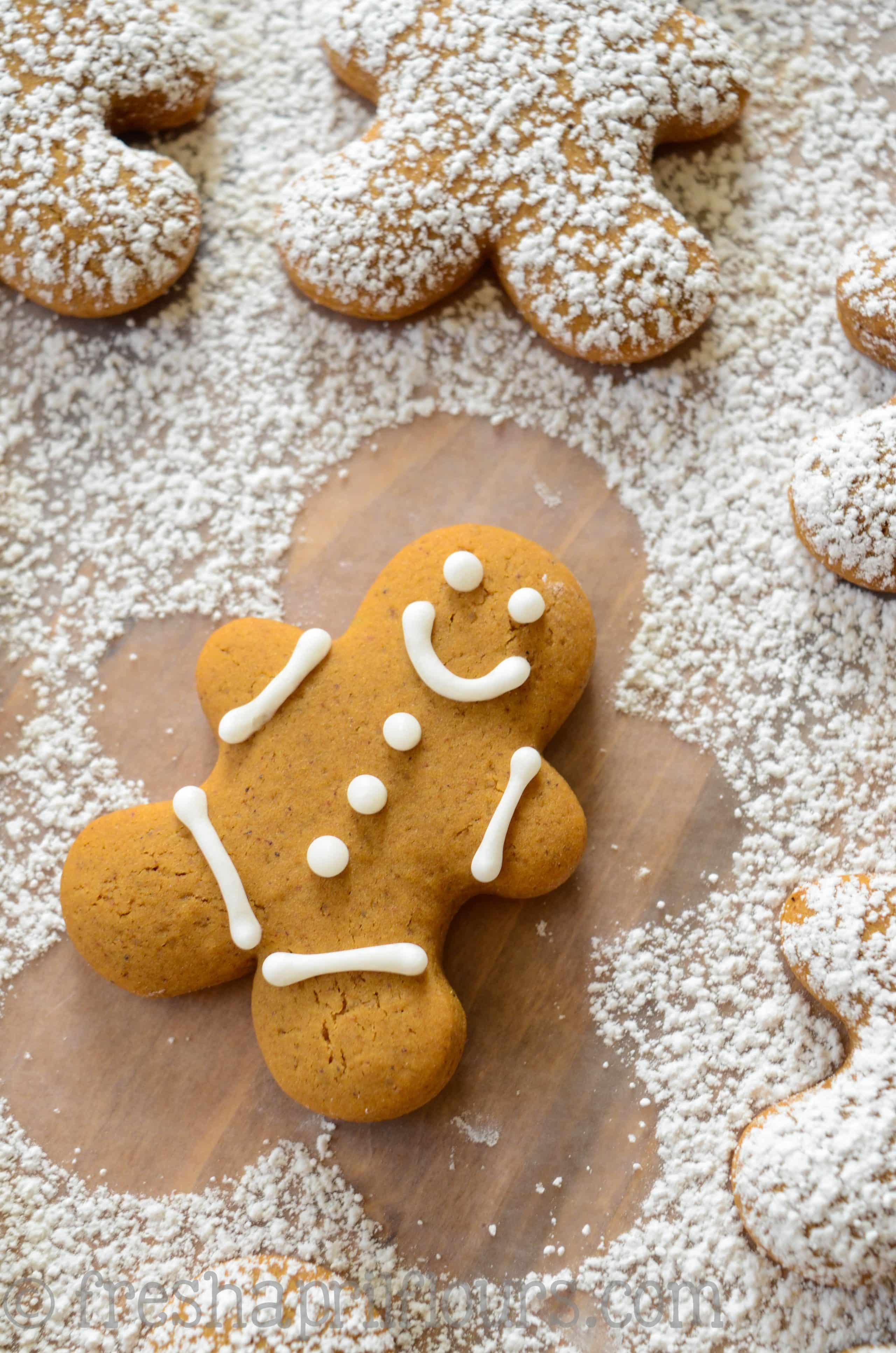 Spiced Gingerbread CutOut Cookies