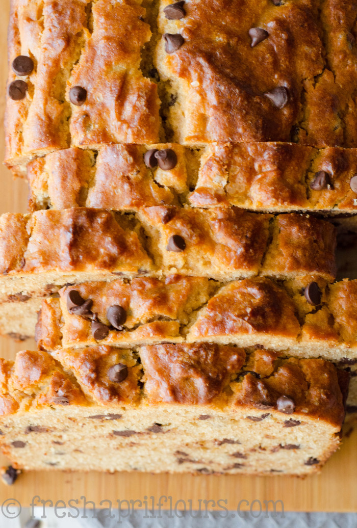 Chocolate Chip Peanut Butter Bread