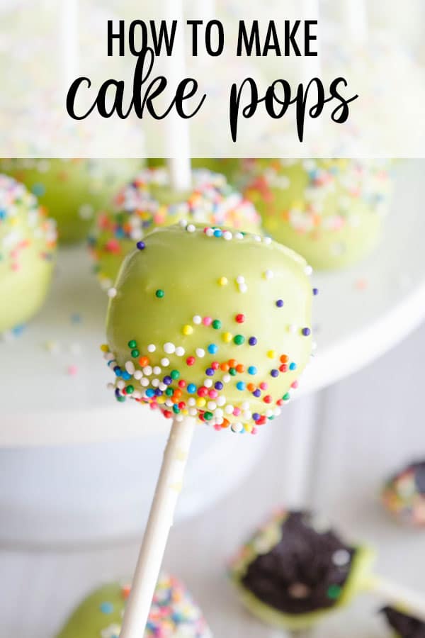 Learn how to make perfect cake pops at home with these step-by-step instructions that include troubleshooting tips. via @frshaprilflours