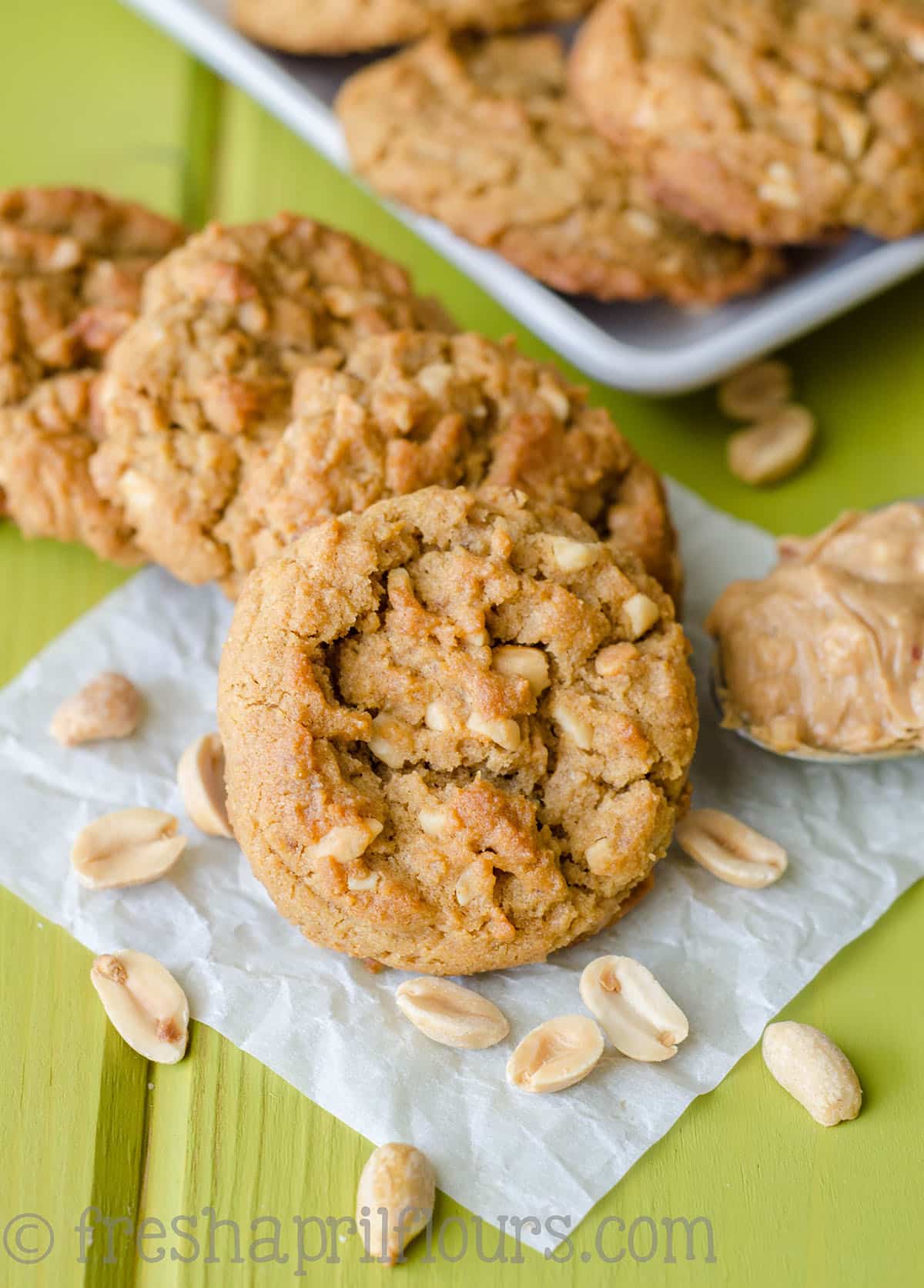 Peanut Butter Rolo Cookies - Fresh April Flours