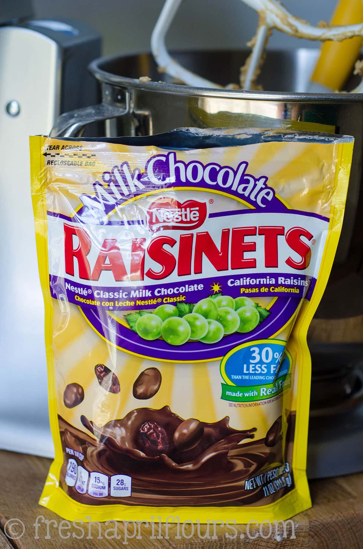 Bag of Raisinets.