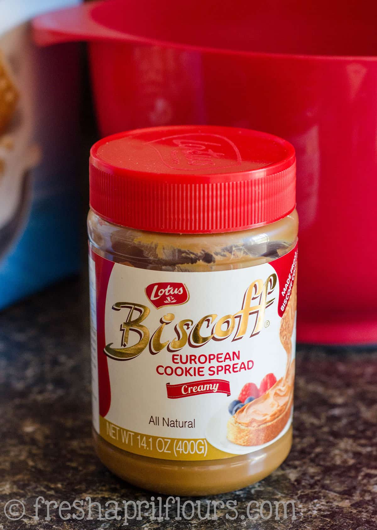 A jar of Biscoff.