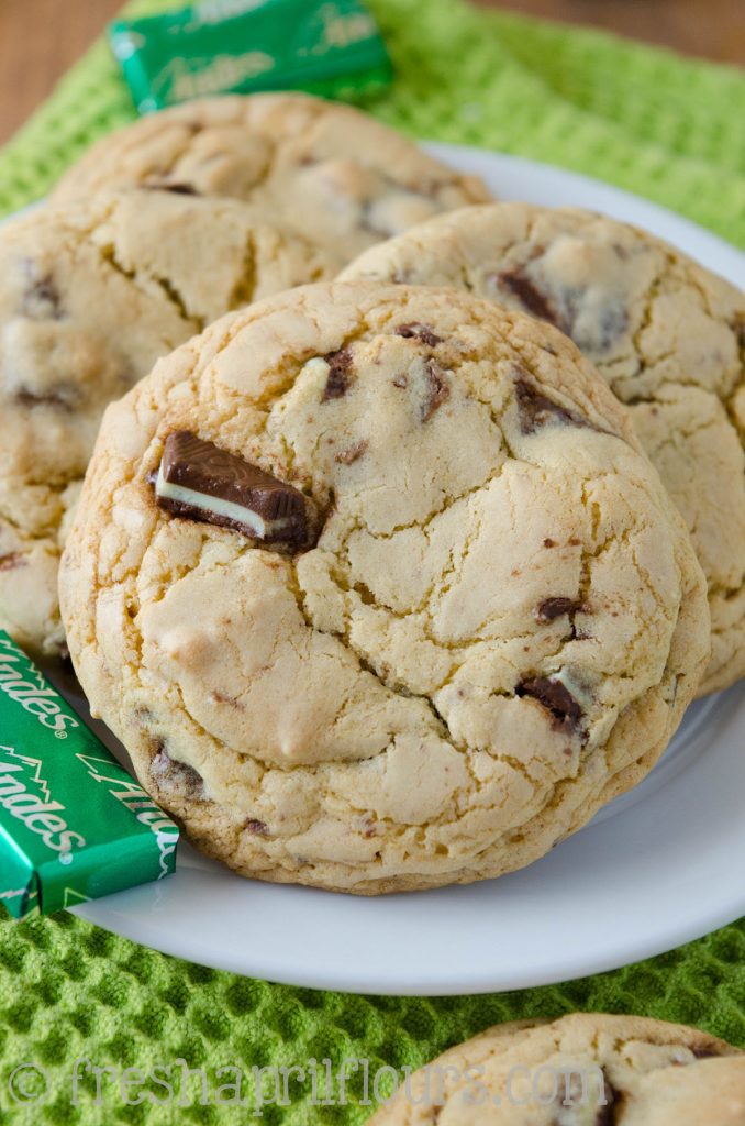 Peanut Butter Rolo Cookies - Fresh April Flours