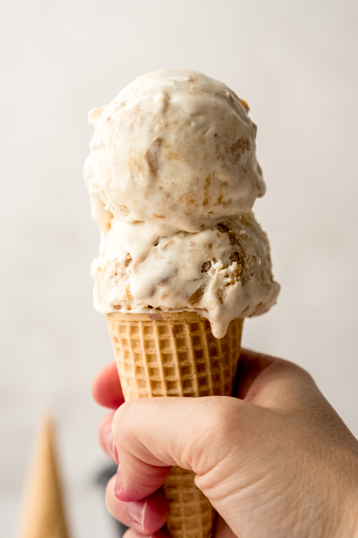 Homemade Peanut Butter Ripple Ice Cream (No Churn Recipe) - Fresh April ...