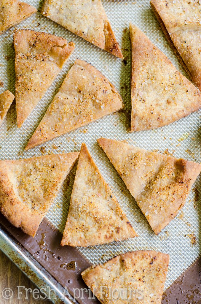 Easy Homemade Pita Chips Fresh April Flours