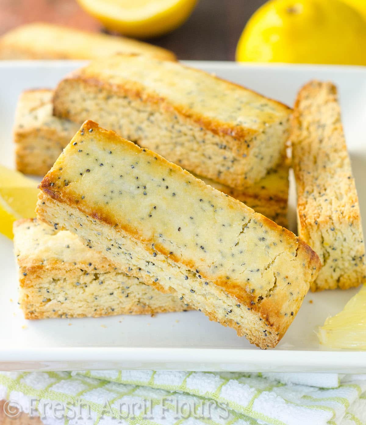 Lemon Poppy Seed Biscotti