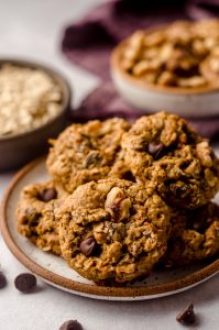 Oatmeal Chocolate Chip Cookies with Walnuts - Fresh April Flours