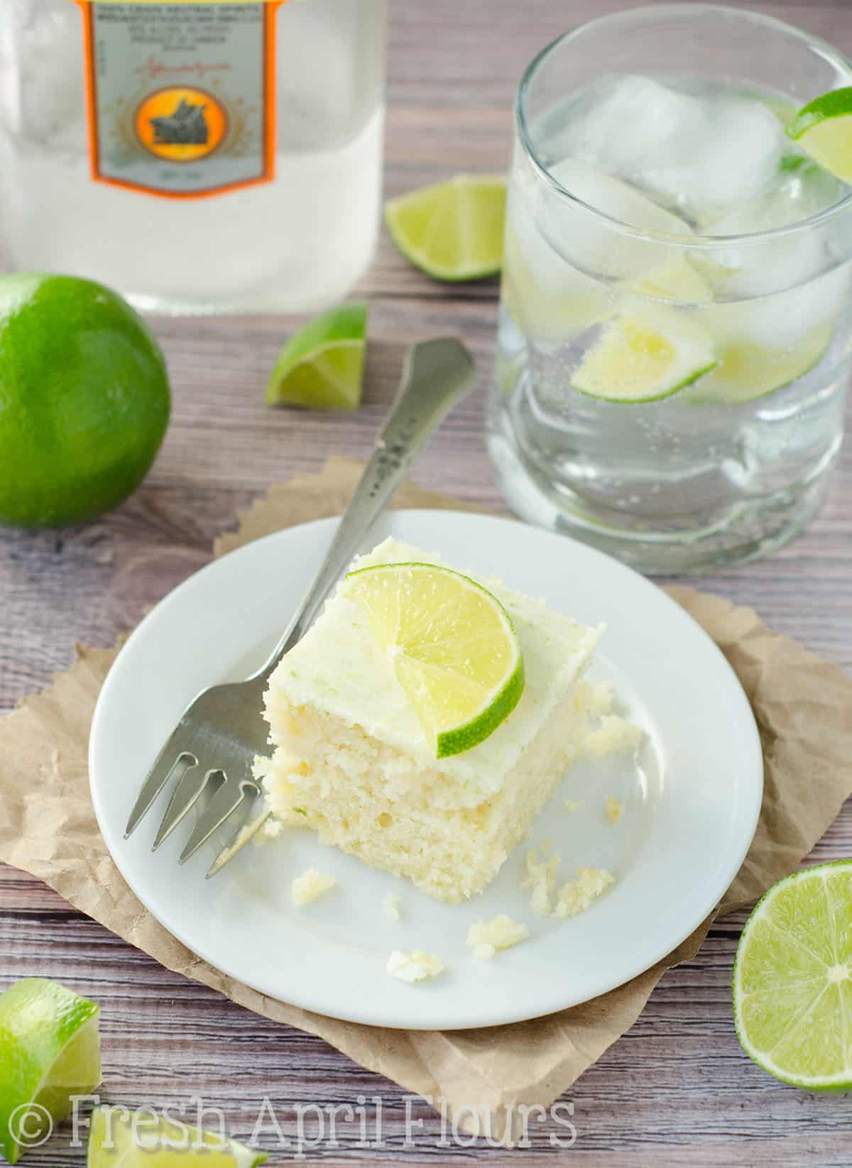 Gin & Tonic Snack Cake