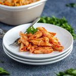 My Favorite Baked Ziti: This easy casserole goes from start to eating in far less than an hour. Perfect for entertaining or a quick dinner idea.