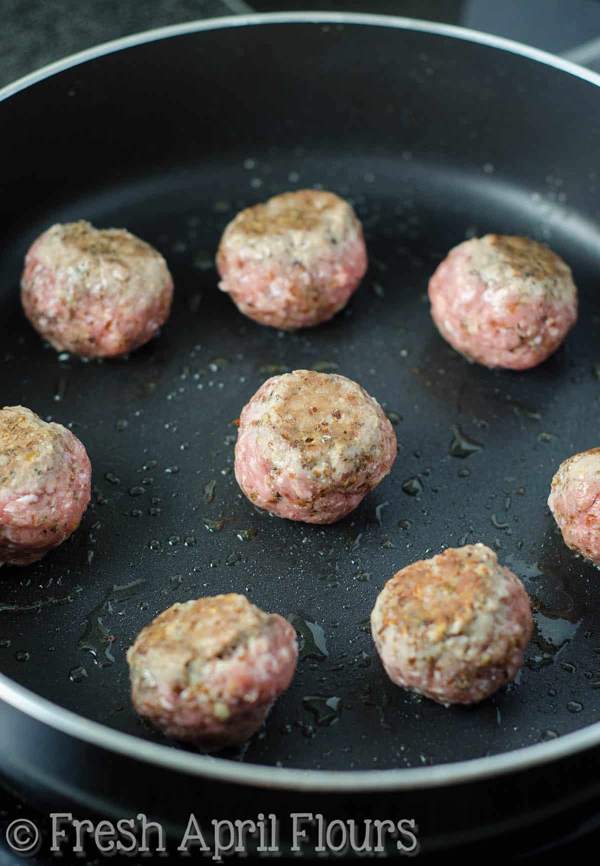 Slow Cooker Turkey Meatballs (Gluten Free)