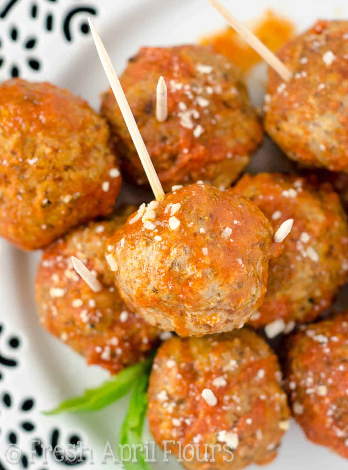 Slow Cooker Turkey Meatballs (Gluten Free)