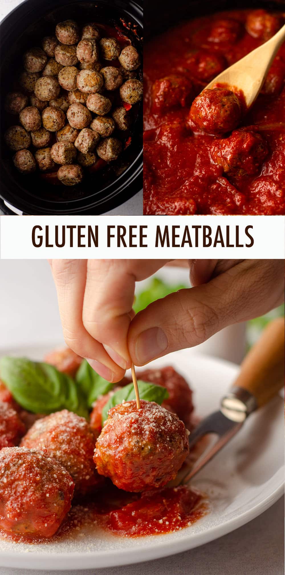 Easy, flavorful gluten free turkey meatballs made with ground flaxseed in place of breadcrumbs. via @frshaprilflours