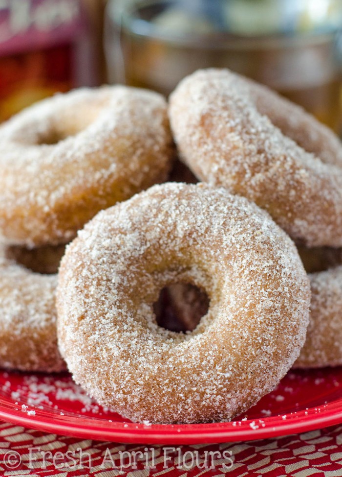 Baked Chai Donuts: Easy spiced donuts get a generous dunk in a spiced sugar coating for some extra pep in each bite.