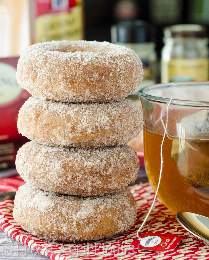 Baked Chai Donuts: Easy spiced donuts get a generous dunk in a spiced sugar coating for some extra pep in each bite.