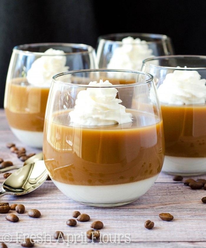 Coffee & Cream Gelatin Parfaits