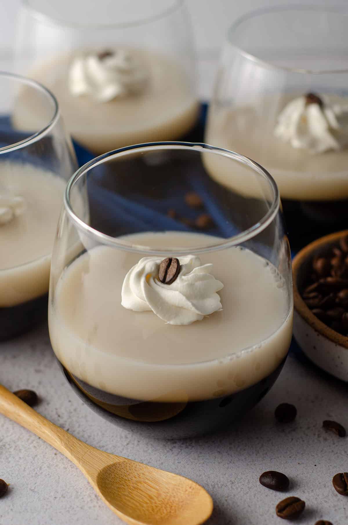 Coffee Jello Parfaits