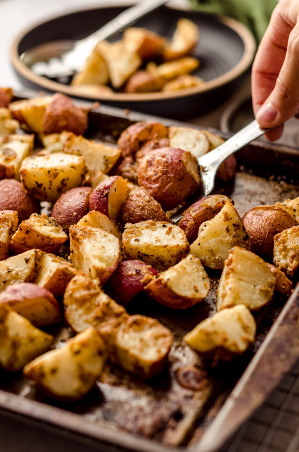 Oven Roasted Red Bliss Potatoes Fresh April Flours