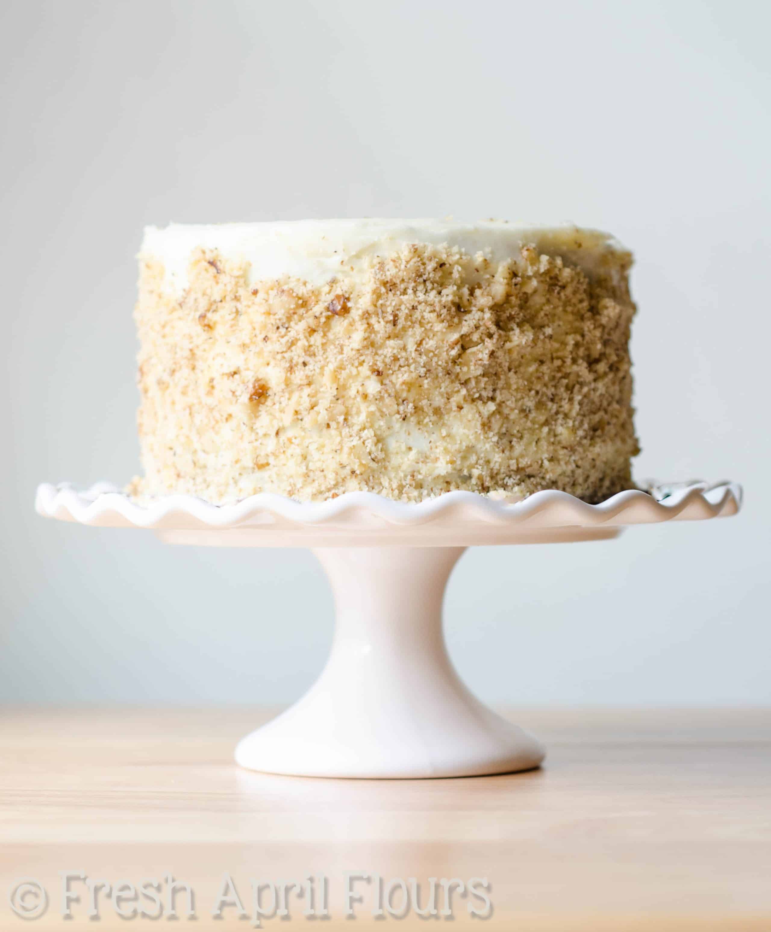 orange creamsicle layer cake