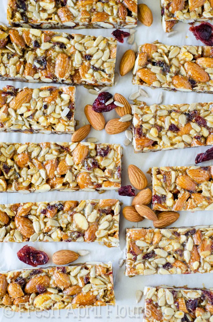 Cranberry Almond Protein Bars