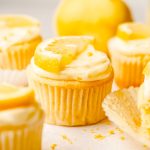 triple lemon cupcakes