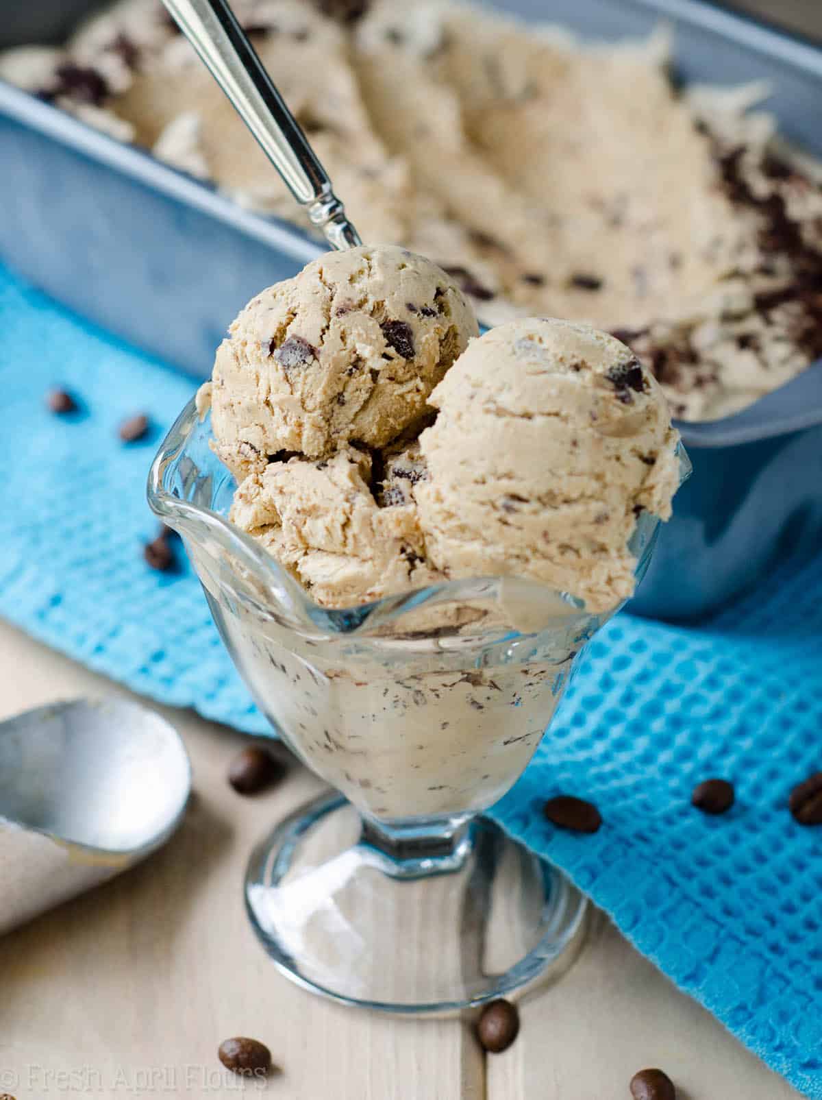 how to make coffee ice cream with instant coffee