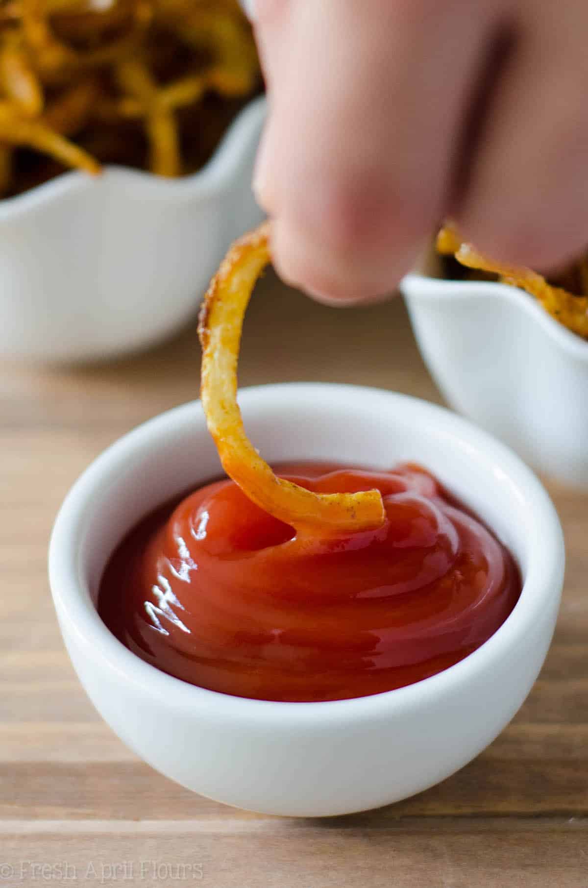 Oven Baked Curly Fries