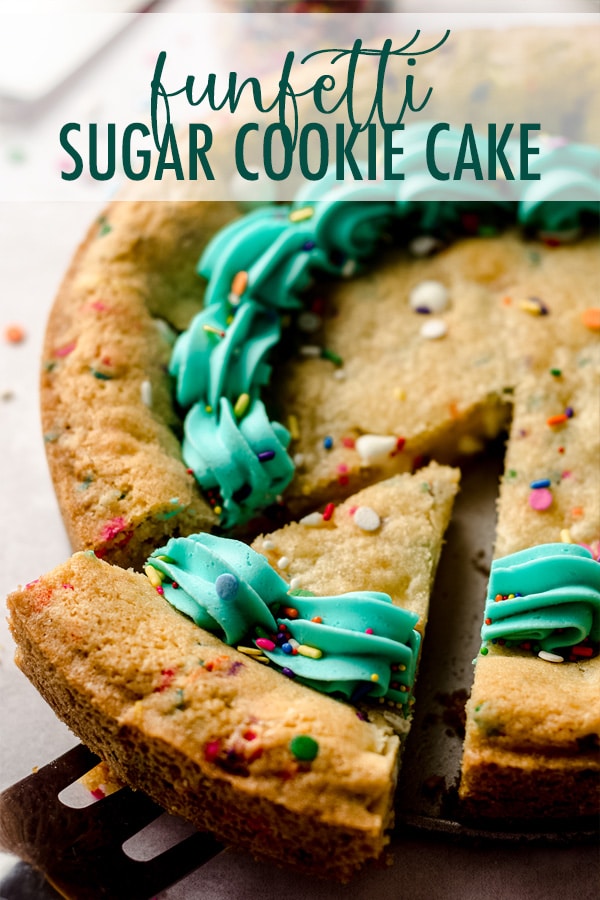 Funfetti Sugar Cookie Cake