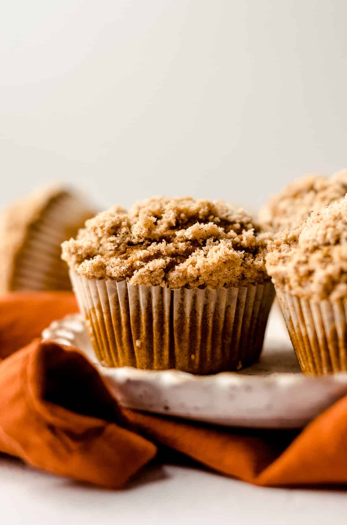 pumpkin muffins on a plate