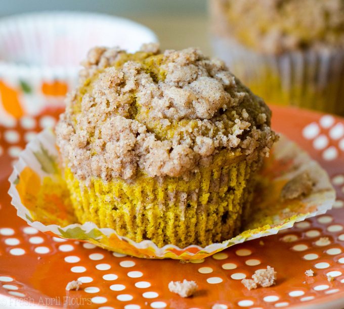 Pumpkin Streusel Muffins