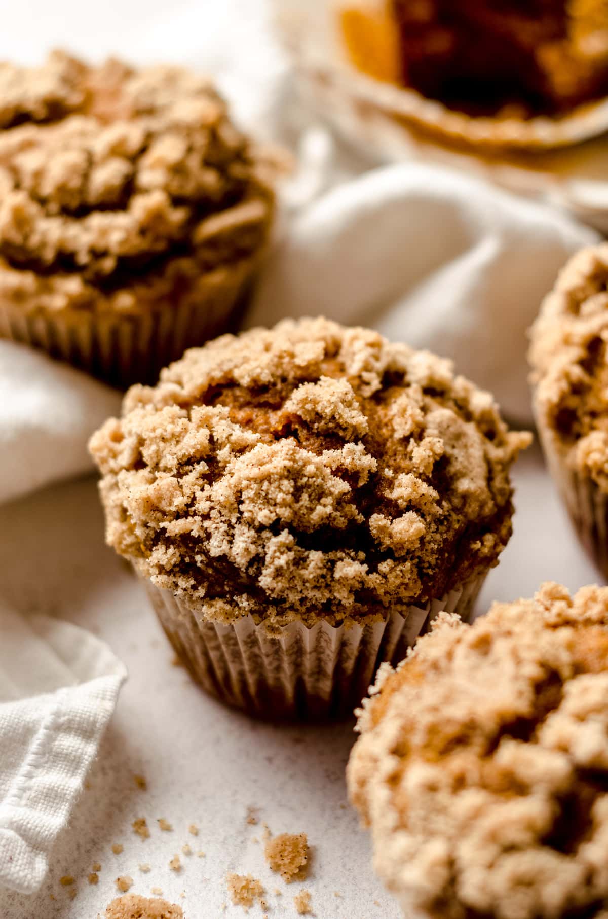 pumpkin streusel muffins