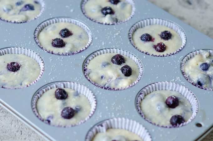 Blueberry Muffins: A quick and easy recipe for the classic! Moist, tender, and bursting with juicy blueberries.