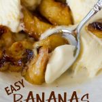 Easy Bananas Foster: A quick and easy recipe for Bananas Foster using collagen peptides and Amaretto liqueur.
