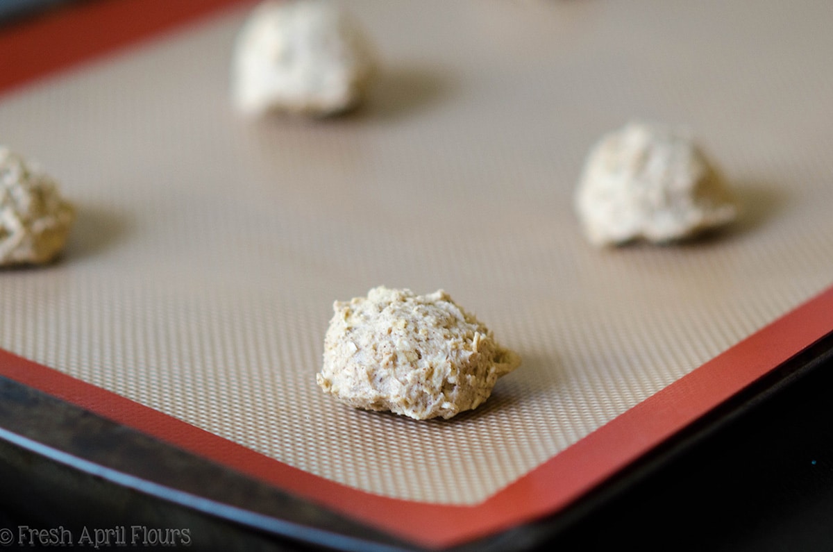 Molasses Iced Oatmeal Cookies