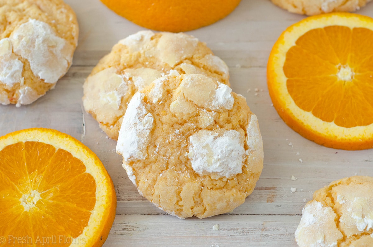 Orange Creamsicle Cookies