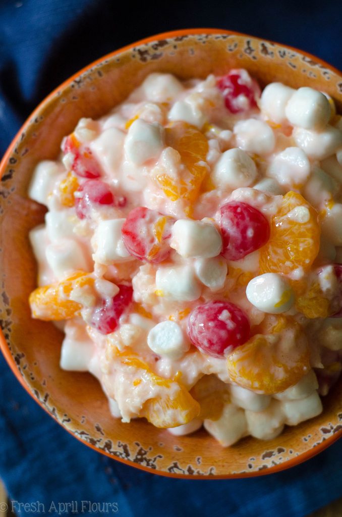 Healthier Ambrosia Salad: A lighter recipe for classic ambrosia fruit salad.