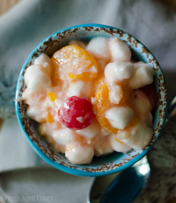 Healthier Ambrosia Salad: A lighter recipe for classic ambrosia fruit salad.