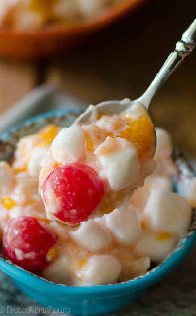 Healthier Ambrosia Salad: A lighter recipe for classic ambrosia fruit salad.