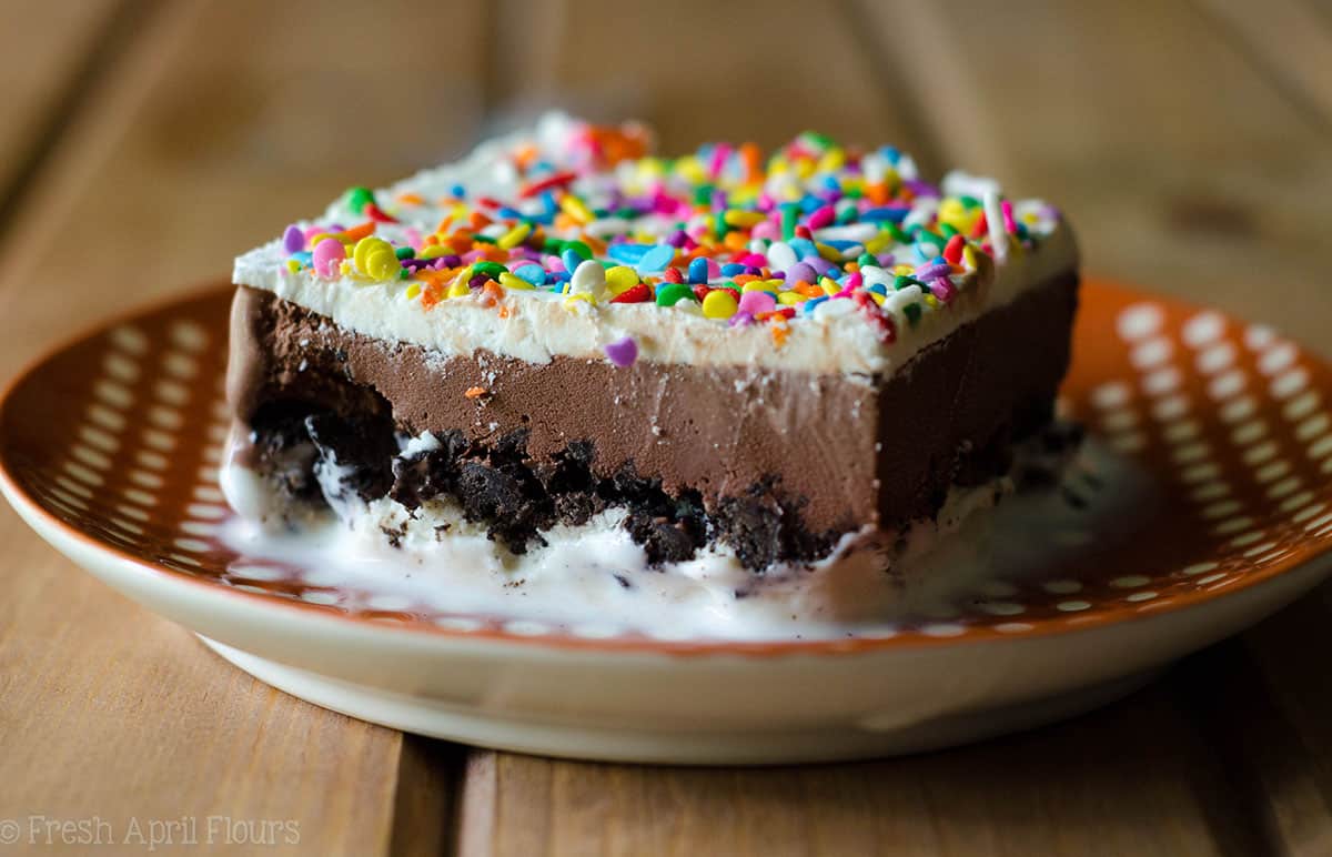 ice cream sheet cake