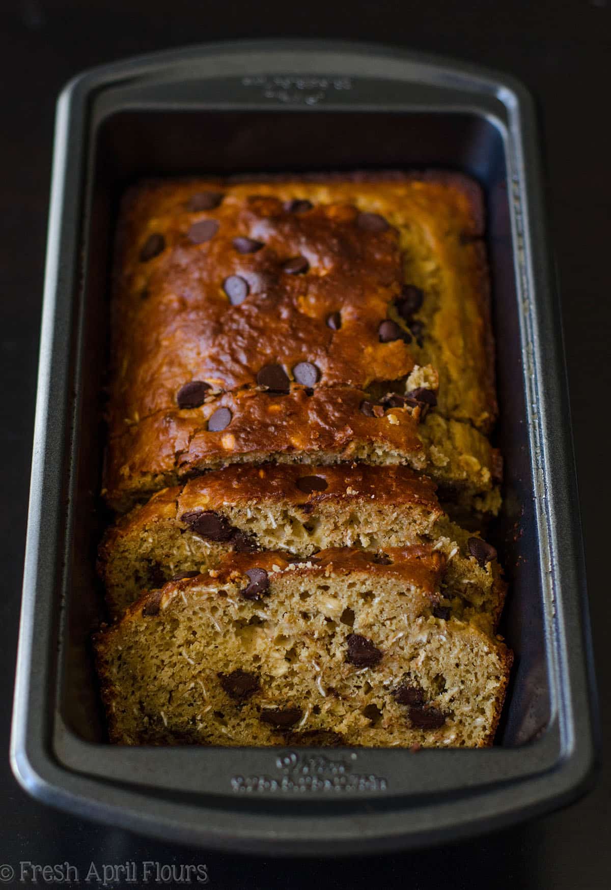 Oatmeal Chocolate Chip Lactation Quick Bread