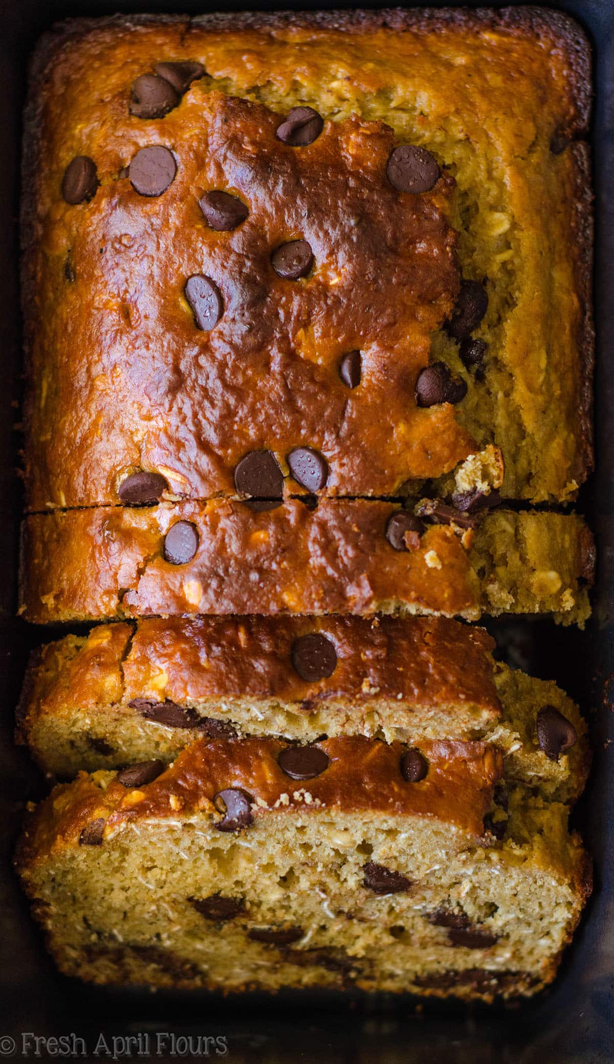 Oatmeal Chocolate Chip Lactation Quick Bread