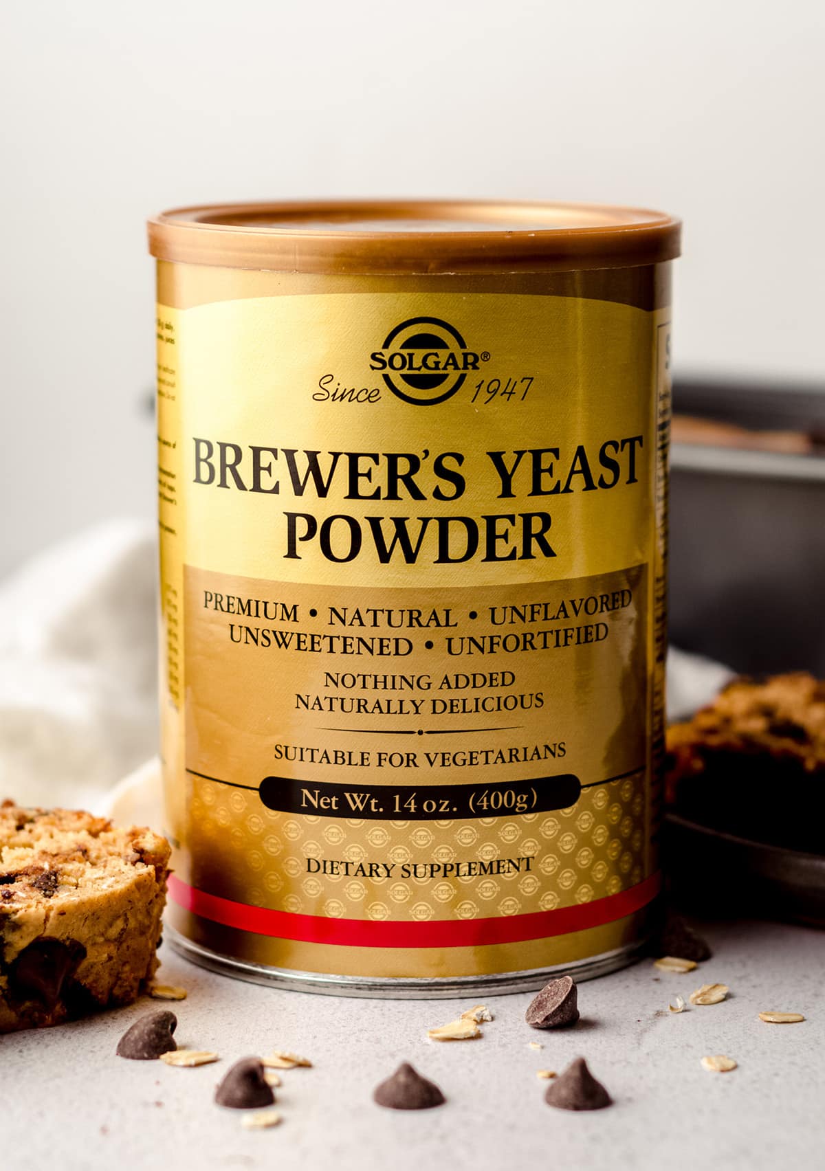 can of brewer's yeast