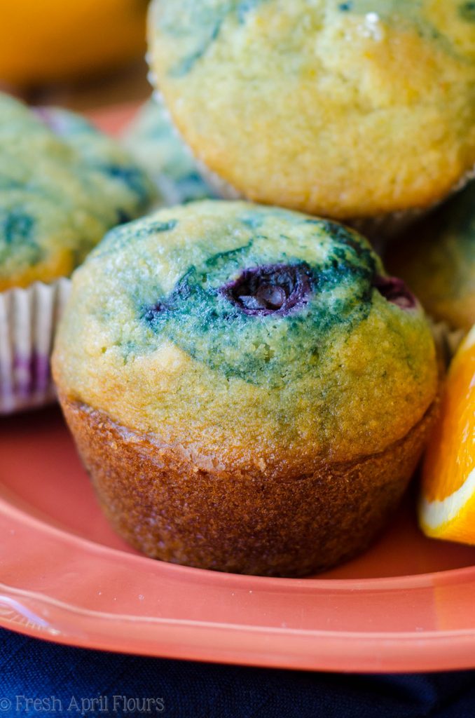 Orange Blueberry Muffins: Orange Blueberry Muffins: Classic blueberry muffins with a pop of orange flavor.